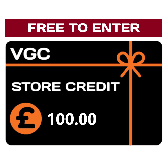 EQUAL CHANCE - STORE CREDIT - VALUE £100 - PLUS 5 INSTANT WINS