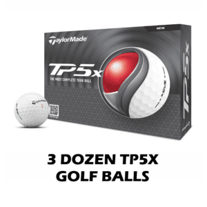 36 TAYLOR MADE TP5X GOLF BALLS