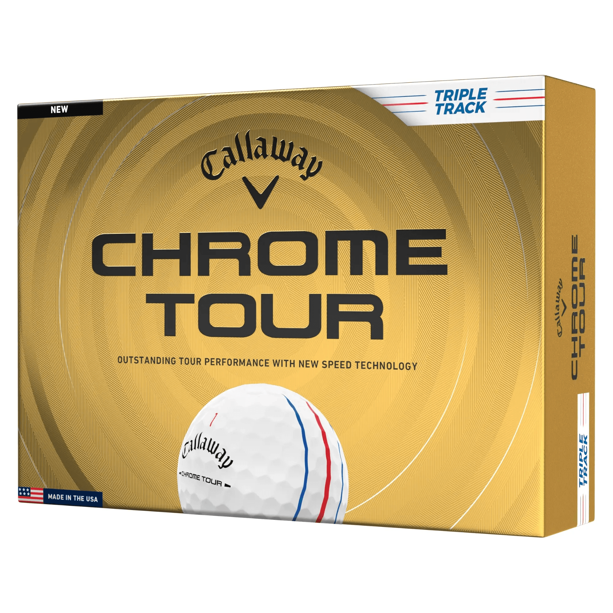 SUPER LOW ODDS - WIN 2 DOZEN CALLAWAY CHROME TOUR GOLF BALLS
